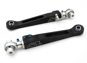 BMW 3 Series Lower Control Arms - Front - SPL Parts - Adjustable - Blue - `12-`27